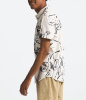 Рубашка TNF S/S Baytrail Pattern Shirt (Мужской; M; WhiteDune CoyoteField SketchPrint)